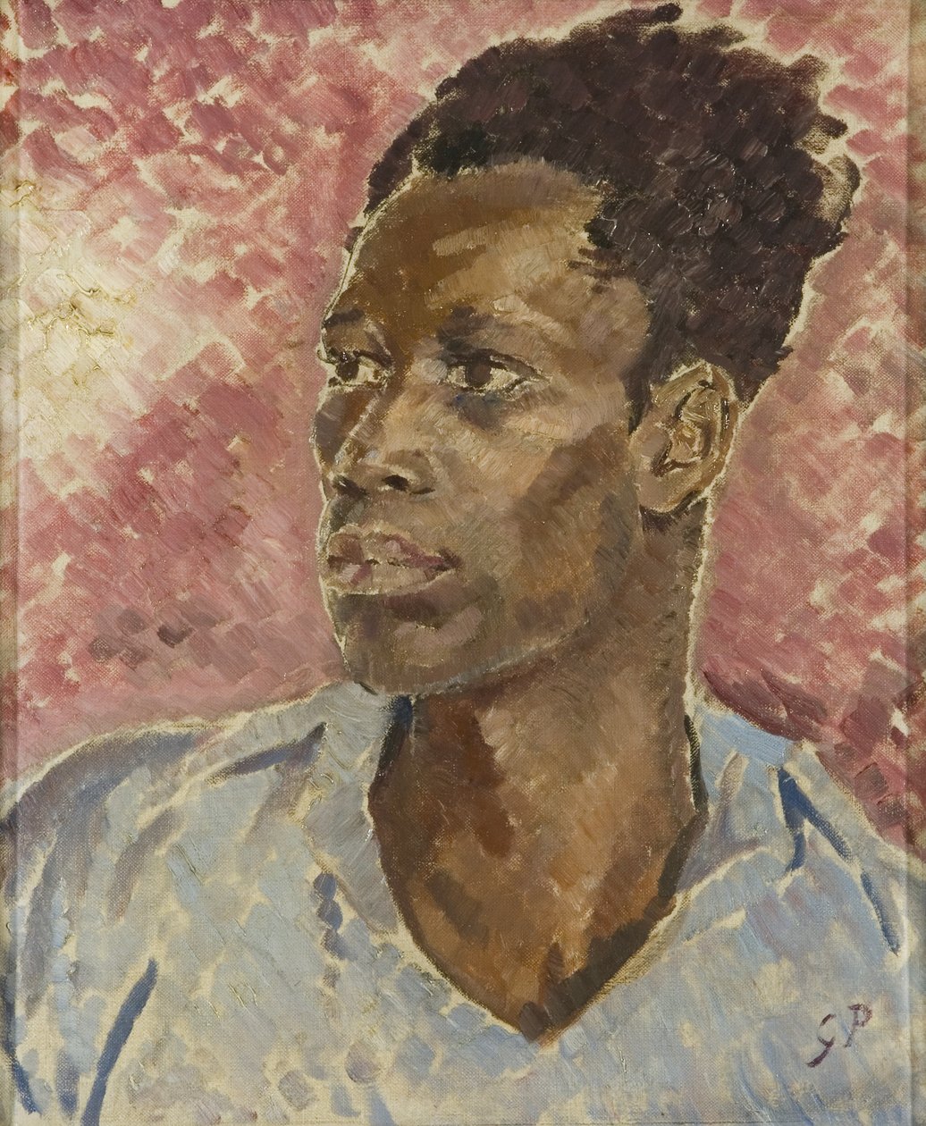 Siyahın başı, 1935 dolayları (tuval üzerine yağlı boya) by Glyn Warren Philpot