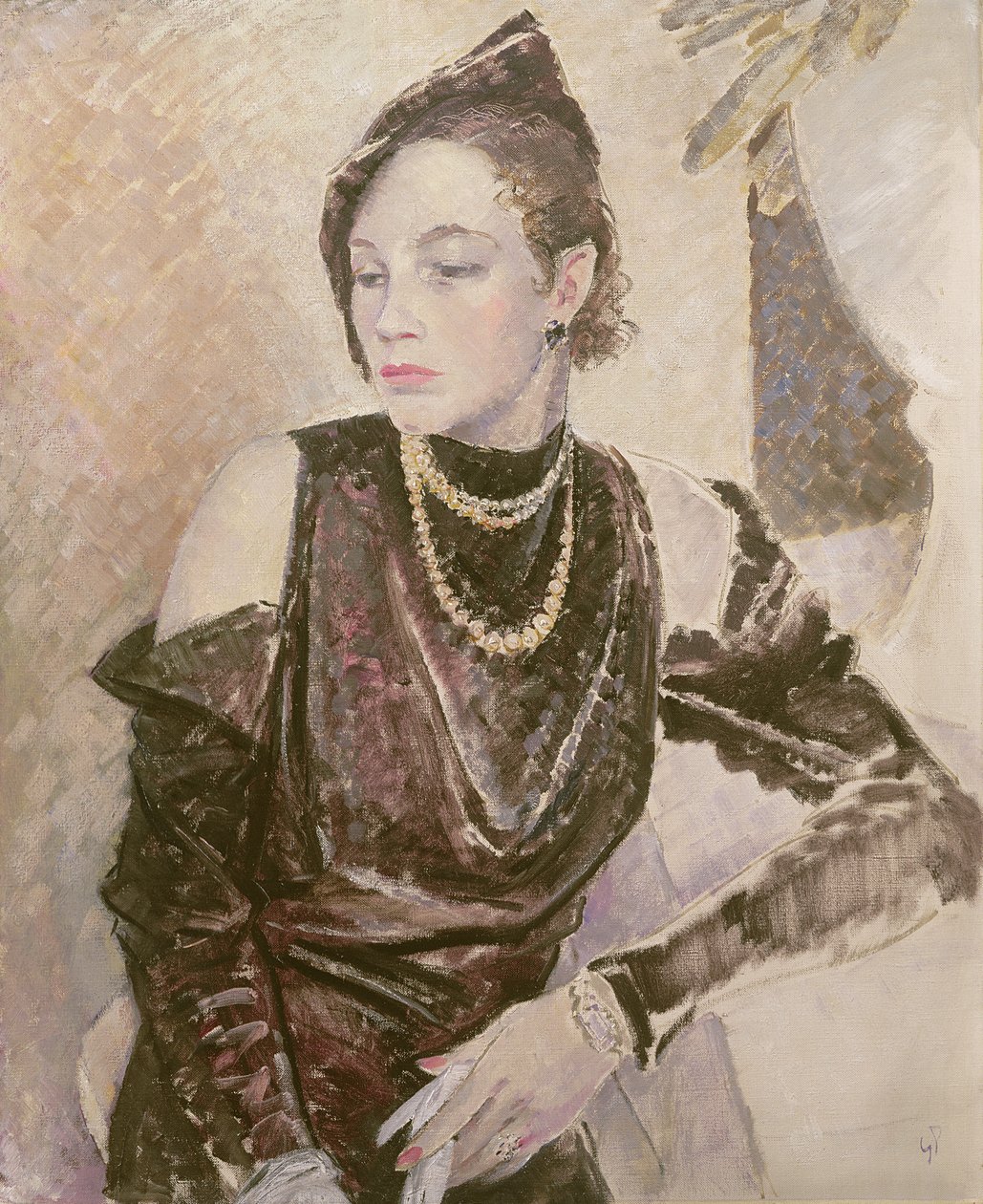 Bayan Gwendolen Cleaver, 1933 by Glyn Warren Philpot