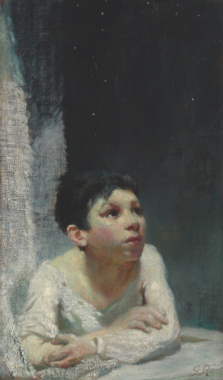 Küçük İspanyol, c. 1909 (tuval üzerine yağlı boya) by Glyn Warren Philpot