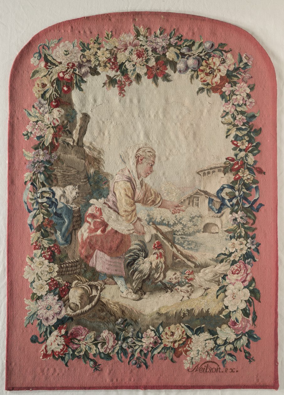 Yangın Perde Paneli, c. 1775. by Gobelins Jacques Neilson