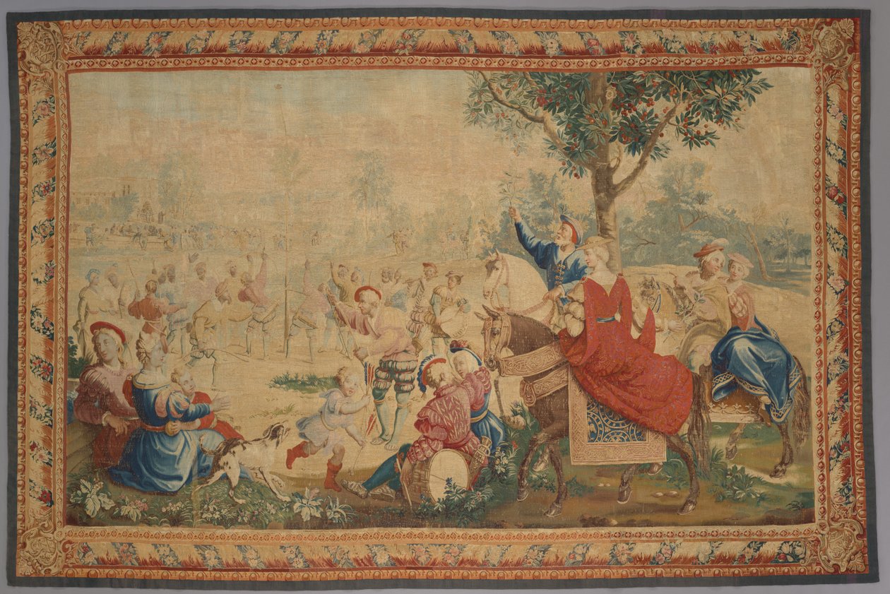 Mayıs Ayı: Mayıs Günü Festivali Sahnesi by Gobelins Manufactory