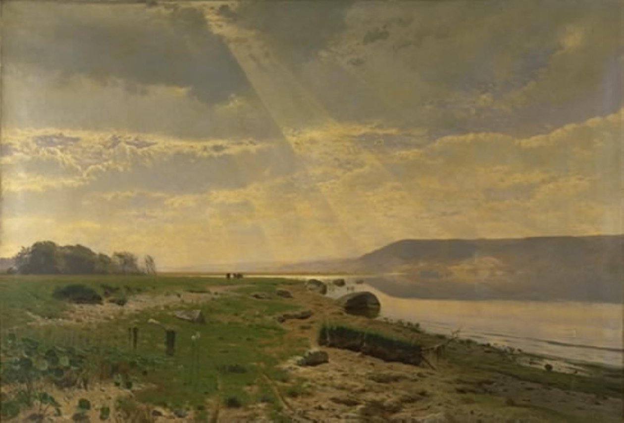 Mariager fiyordu by Godfred Christensen