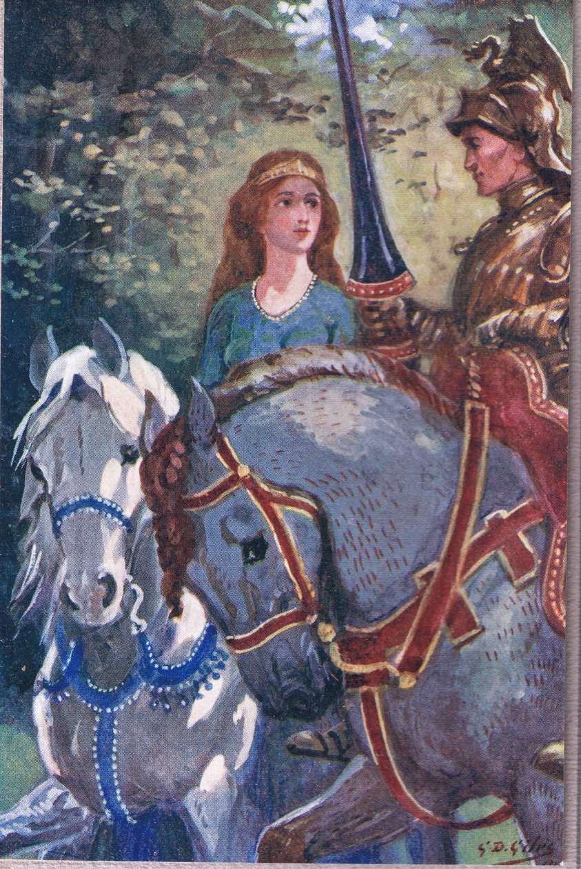 Neşeli Muhafızların Kafiyesi: Onunla Lyonesse boyunca sürdüm, T. N. Foulis tarafından yayınlanan Poems of Adam Lindsay Gordon