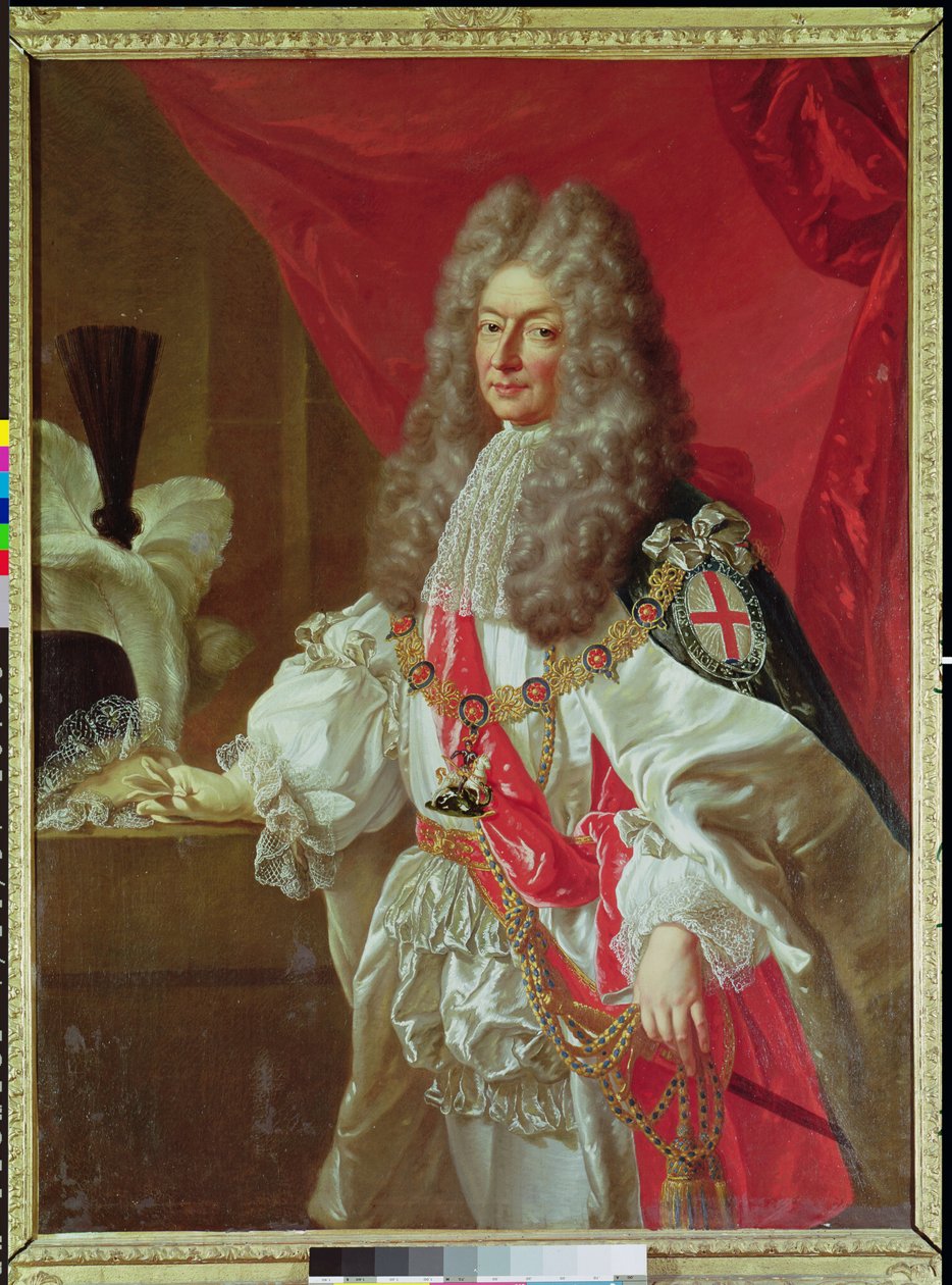 Antoine-Nomper de Caumont (1633-1723) Duke of Lauzun, after a painting by Peter Lely (1618-80)  by Godfrey Kneller