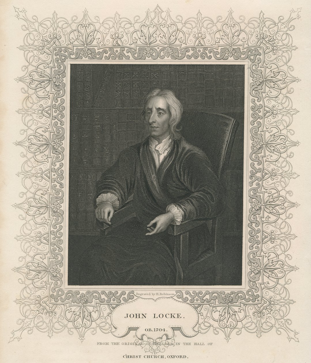 John Locke (1632-1704) by Godfrey Kneller