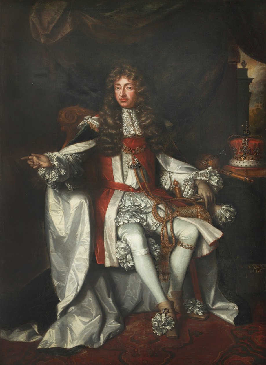Kral II. James by Godfrey Kneller