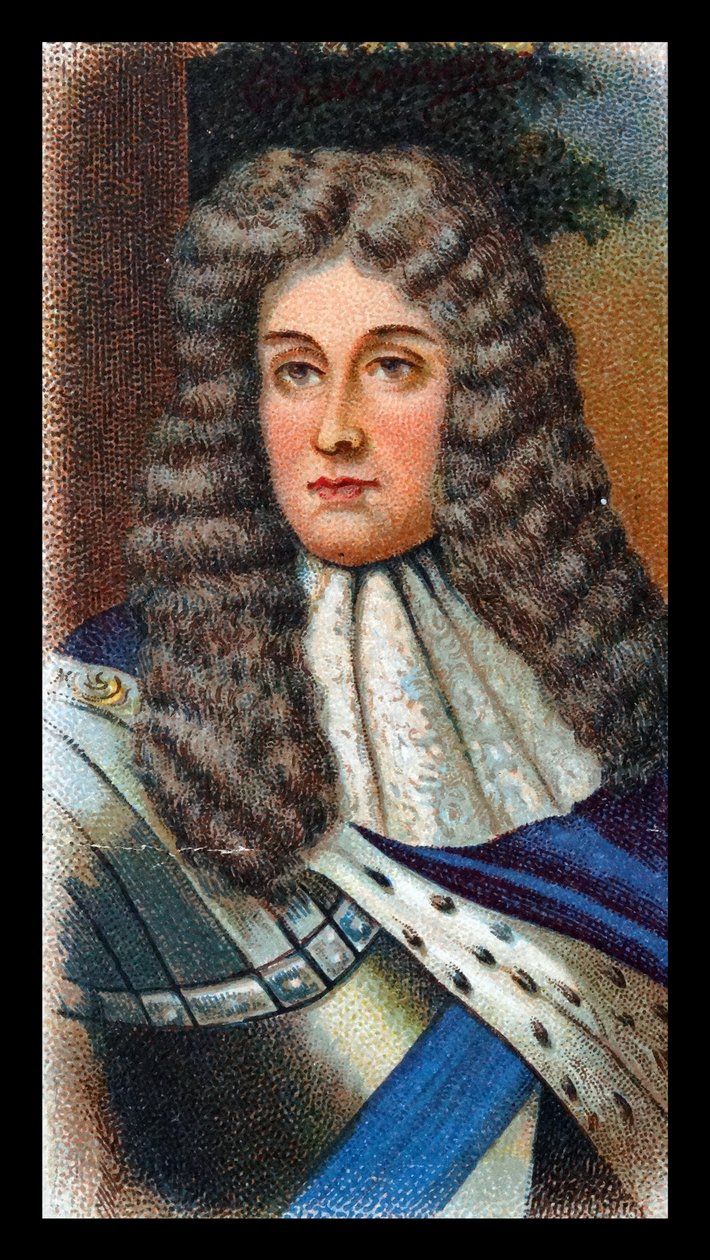 JAMES II (1633-1701) Büyük Britanya ve İrlanda kralı 1685-88; William of Orange (William III) Torbay