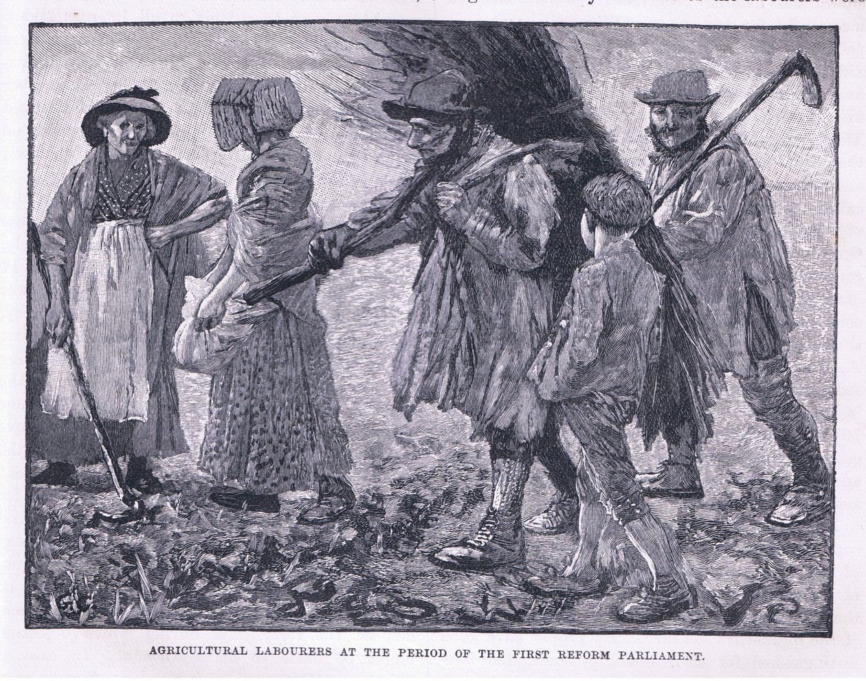 Parlamentonun ilk reformu döneminde tarım işçileri by Godfrey C. Hindley