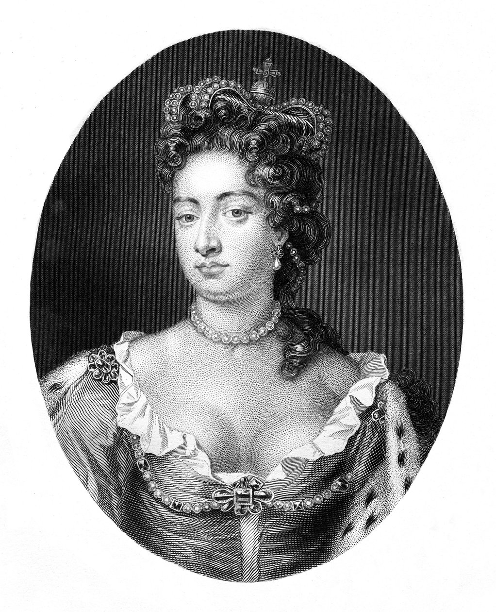İngiltere Kraliçesi Anne by Godfrey Kneller