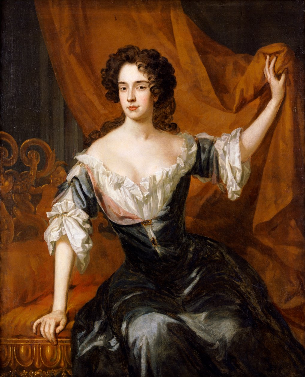 Catherine Sedley, Dorchester Kontesi (tuval üzerine yağlıboya) by Godfrey Kneller