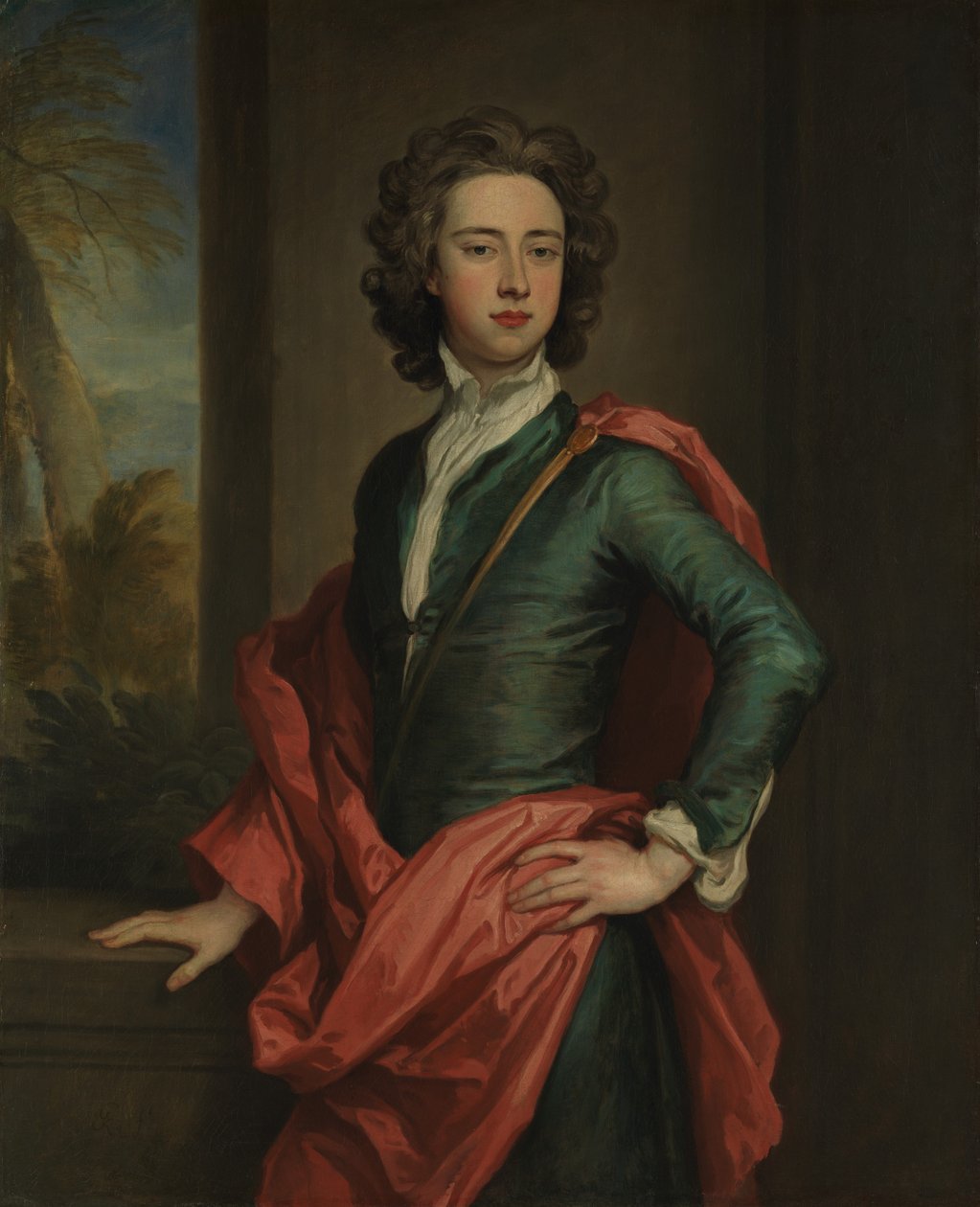 Charles Beauclerk 1670-1726, St. Albans Dükü, yaklaşık. 1690-95. by Godfrey Kneller