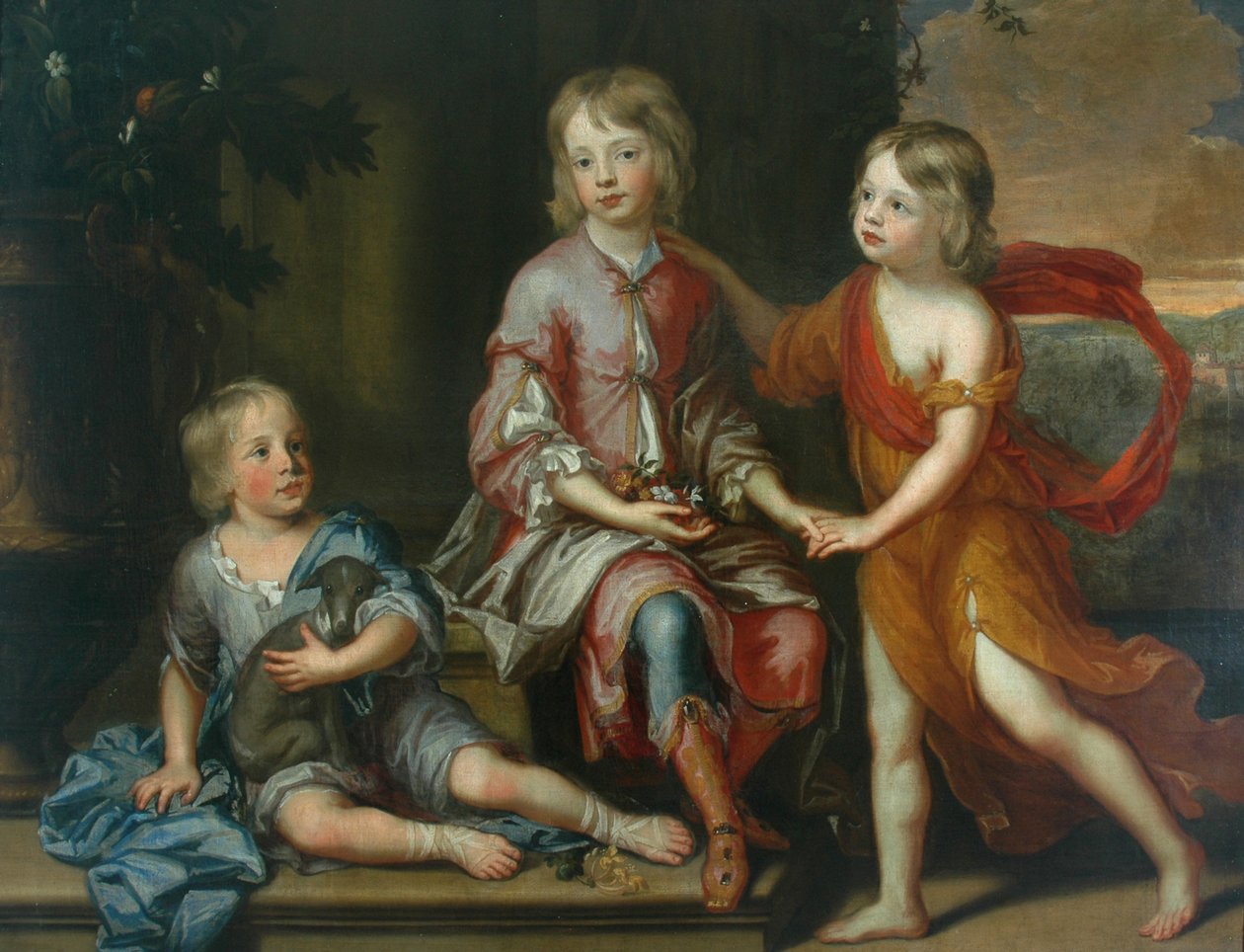Howard Ailesinin Çocukları by Godfrey Kneller
