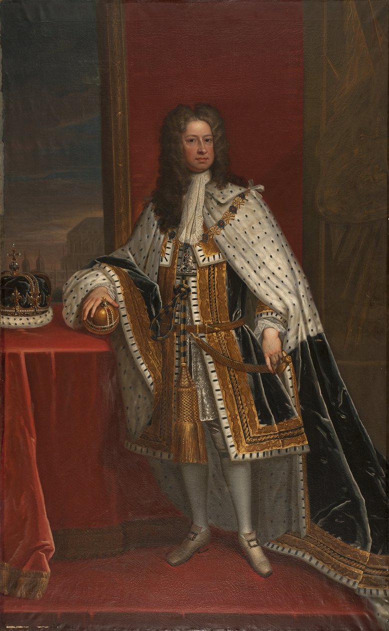 Le roi Georges I de Grande Bretagne (1660-1727) - Büyük Britanya Kralı I. George
