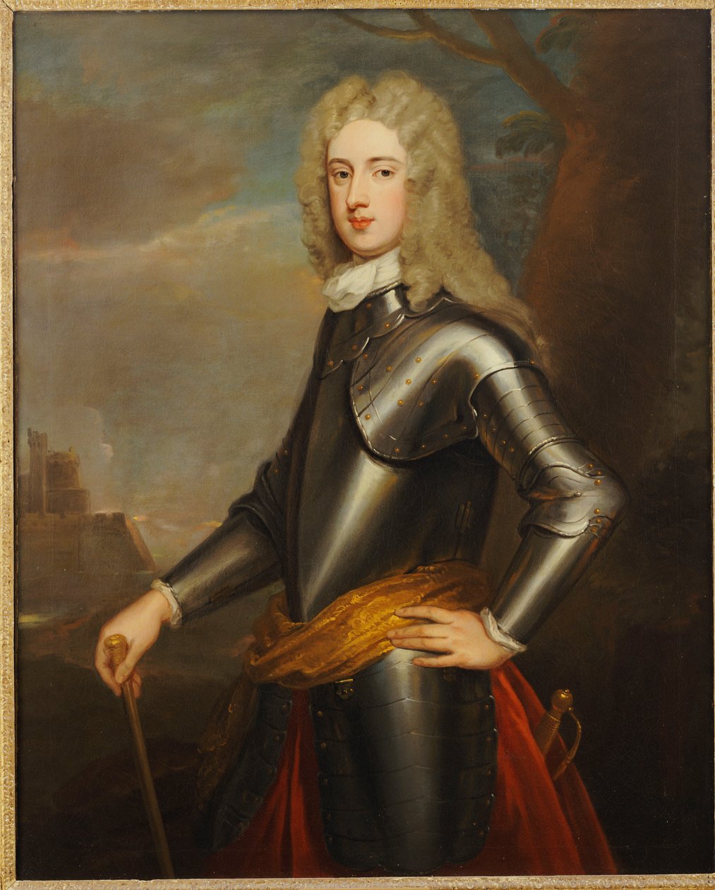 Newham Tuğgeneral Lord William Hay portresi by Godfrey Kneller