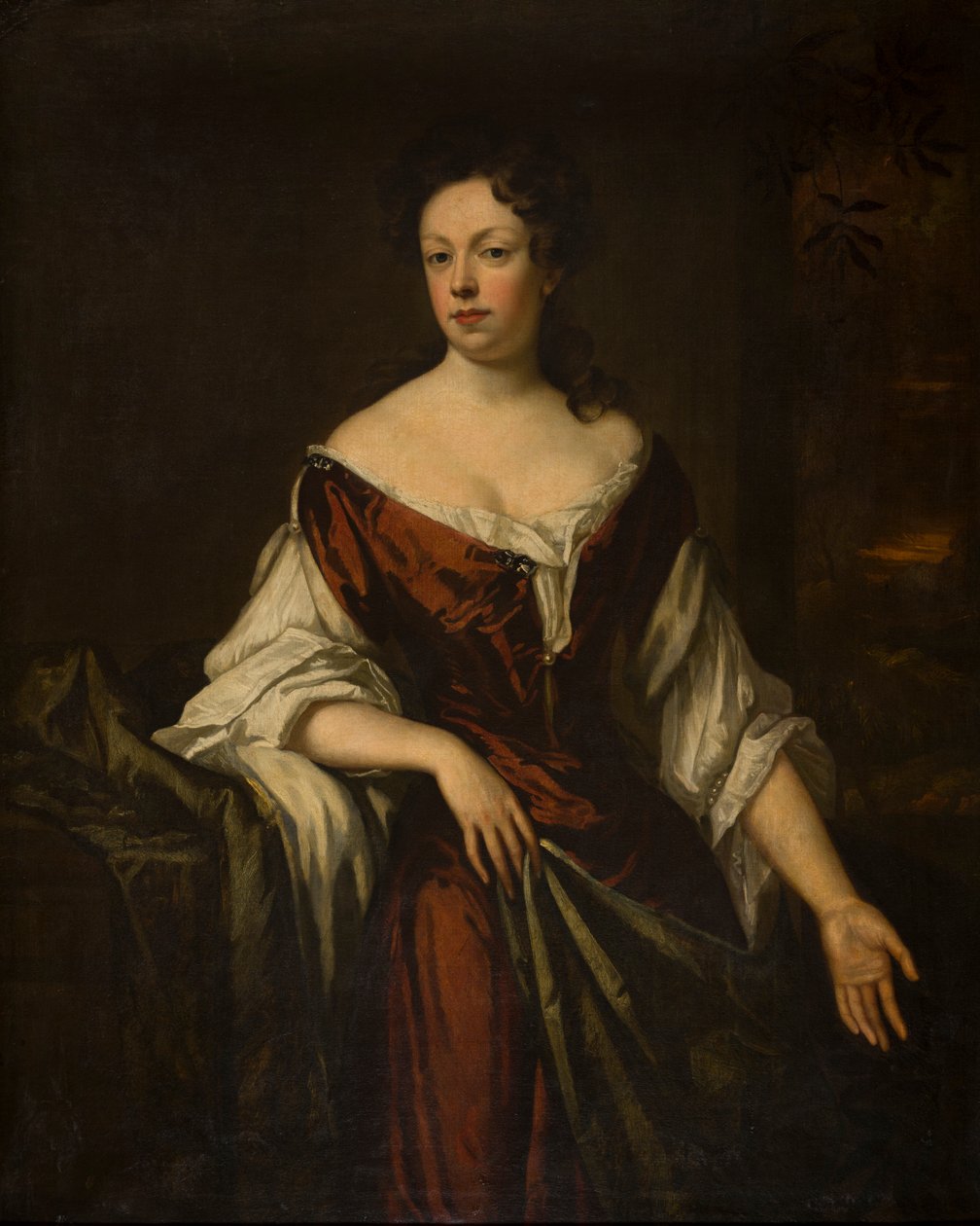 Bir Hanımefendinin Portresi, c.1666-1723 (tuval üzerine yağlı boya) by Godfrey Kneller