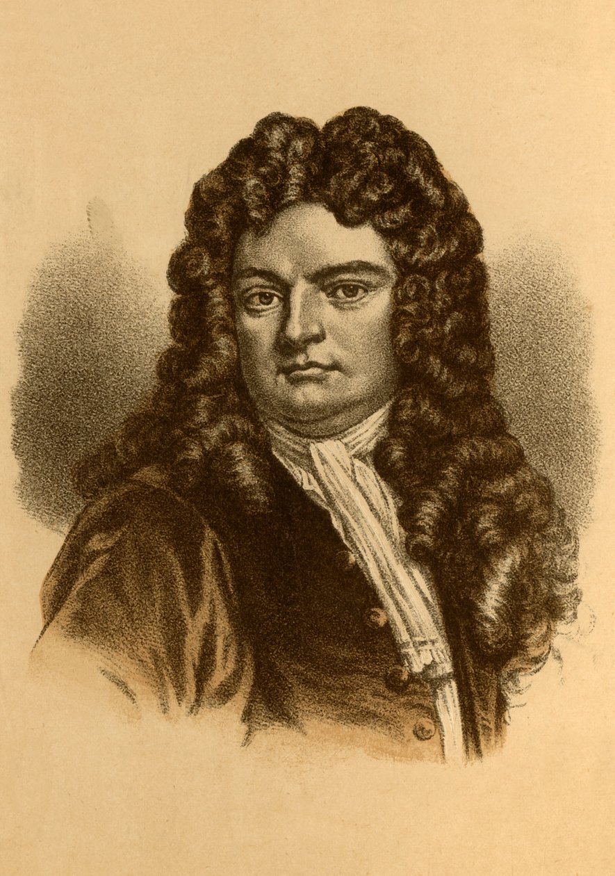 Sir Richard Steele, c1710, c1880. by Godfrey Kneller