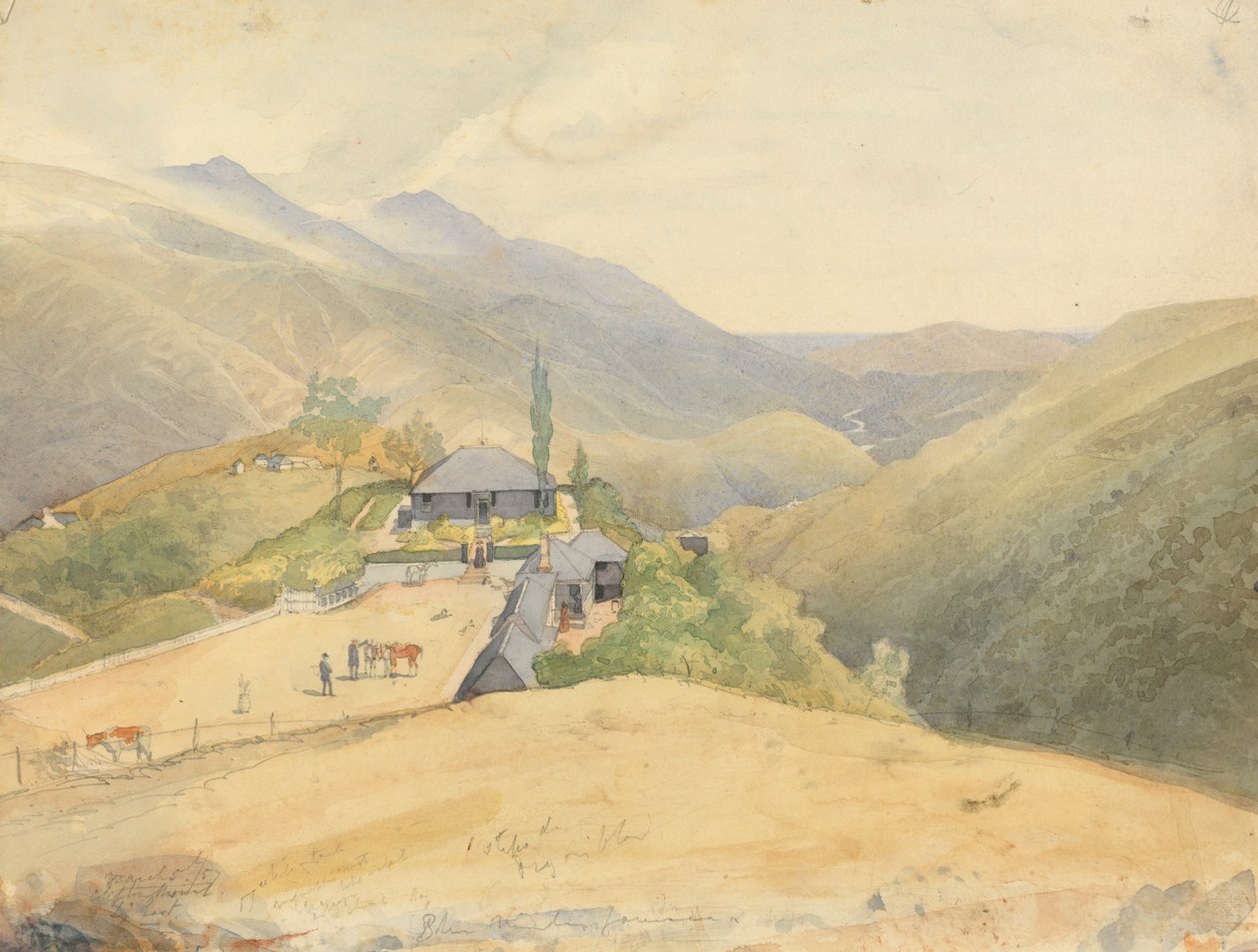 Clifton Dağı by Godfrey Thomas Vigne
