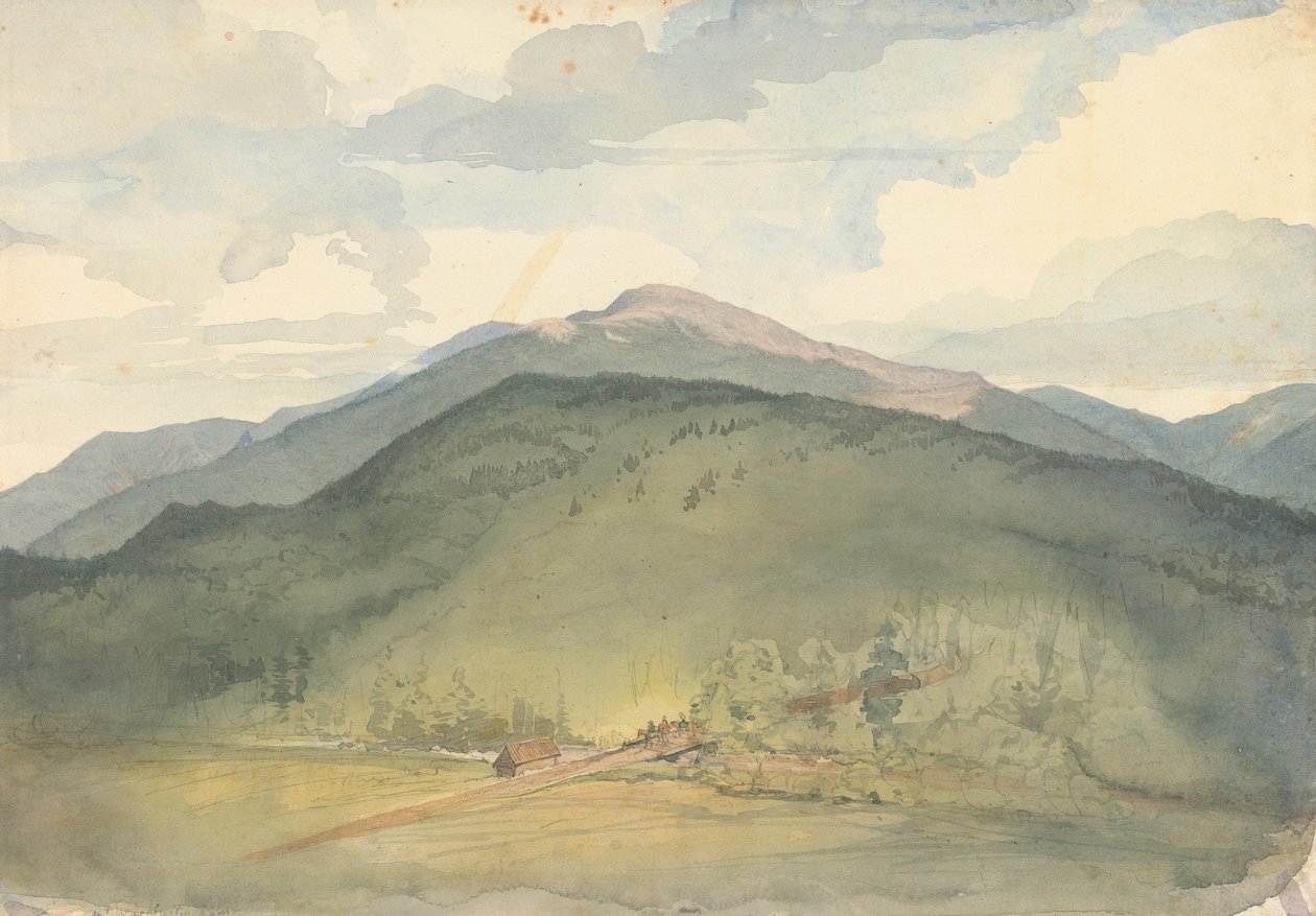 Washington Dağı by Godfrey Thomas Vigne