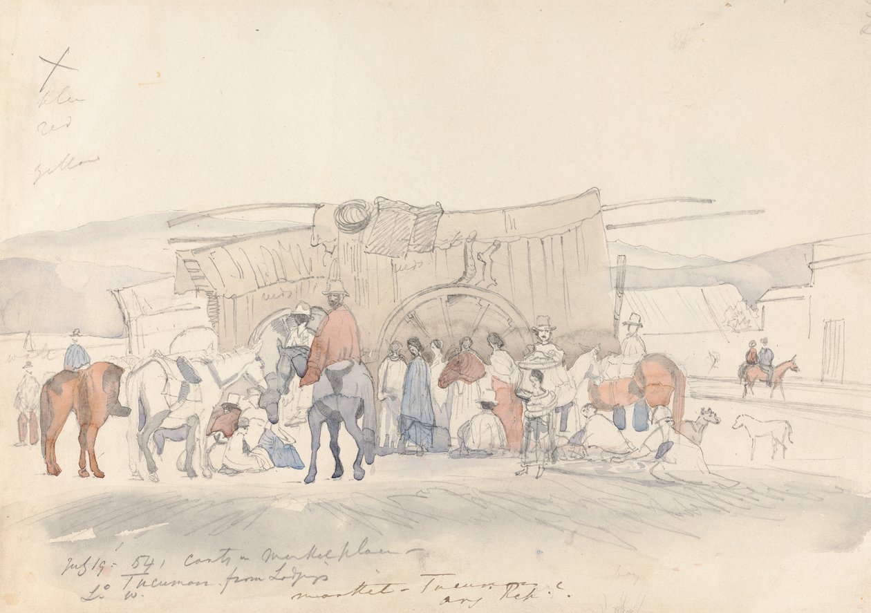 Tucuman, Arjantin by Godfrey Thomas Vigne