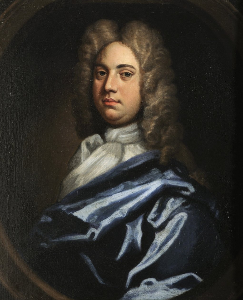 Bir Beyefendinin Portresi by Godfrey follower of Kneller