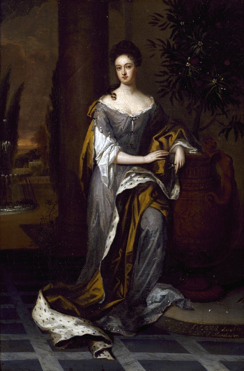 Bir Hanımefendinin Portresi, tarih yok by Godfrey studio of Kneller