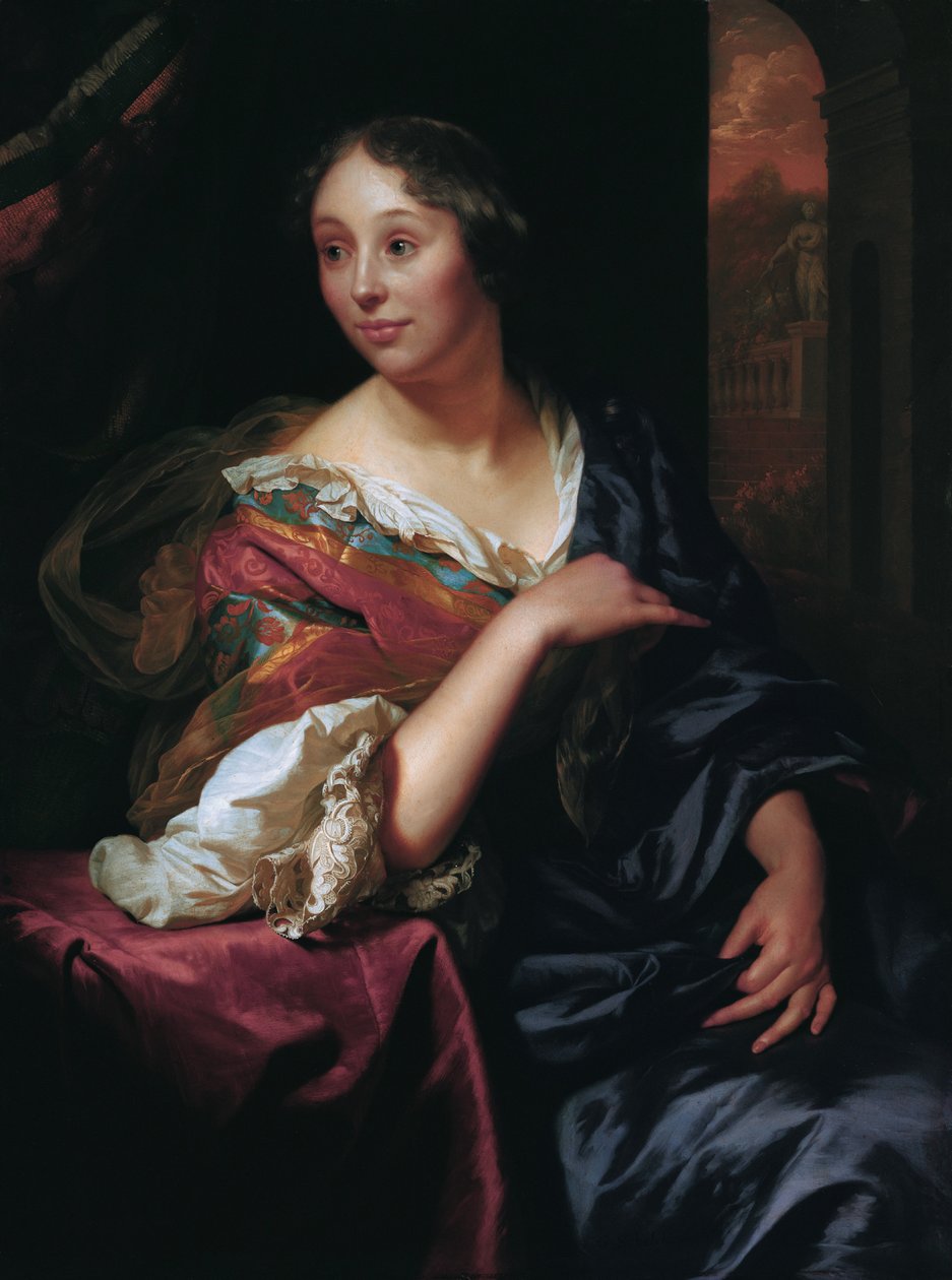 Françoise van Diemen by Godfried Schalcken