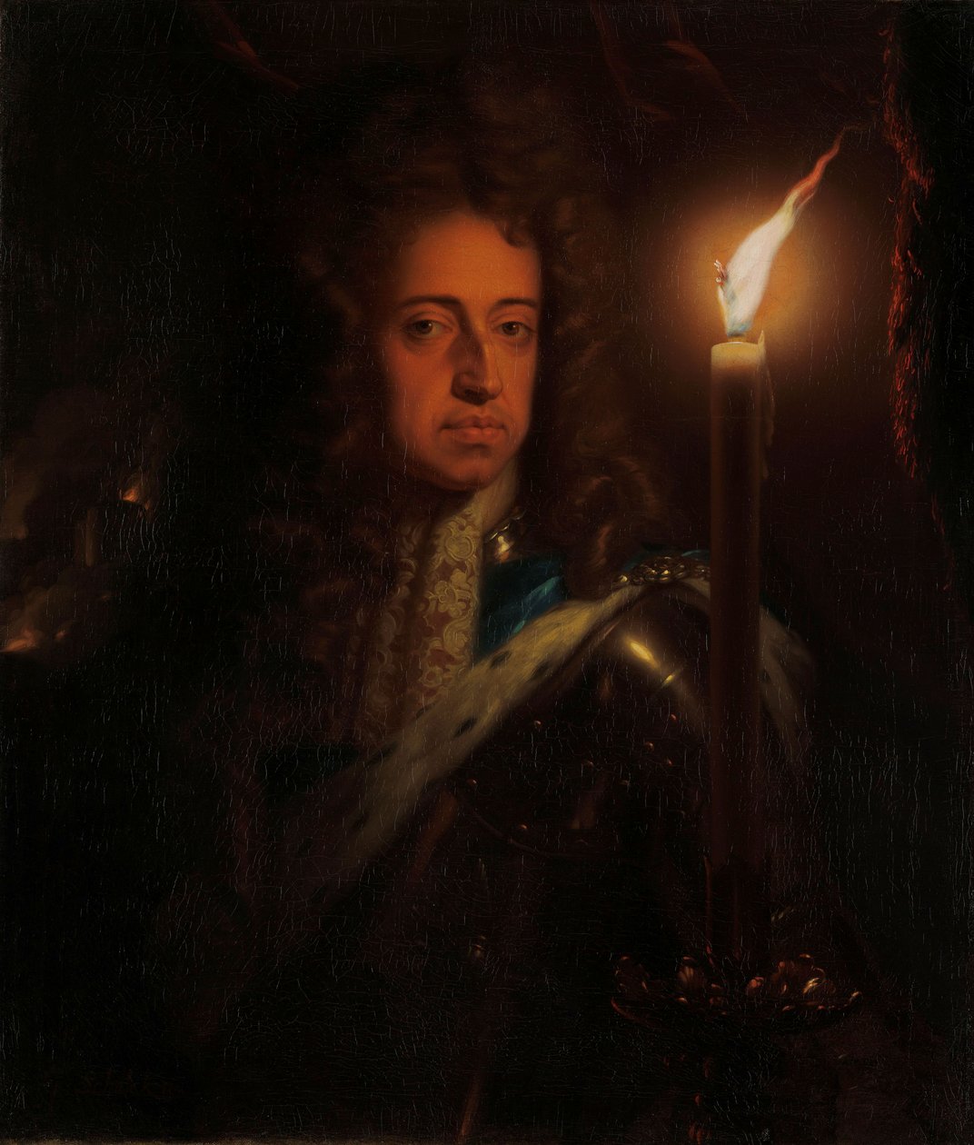 Orange William, İngiltere Kralı ve Stadtholder, c. 1692-97 by Godfried Schalcken
