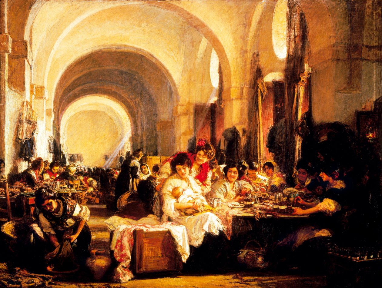 Gonzalo Bilbao y Martinez'in "puro üreticileri" tablosu by Gonzalo Bilbao Martinez