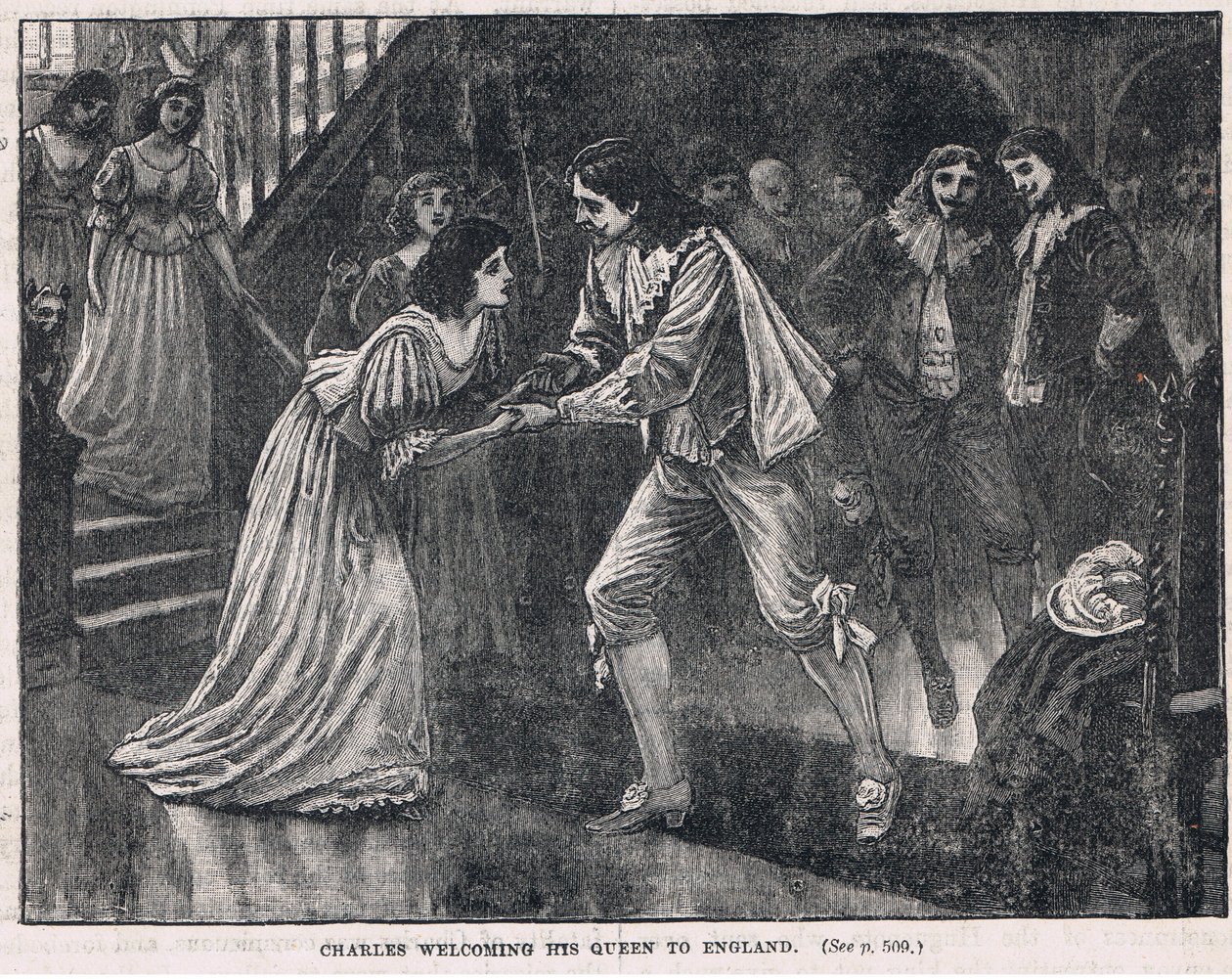Charles, kraliçesini İngiltere