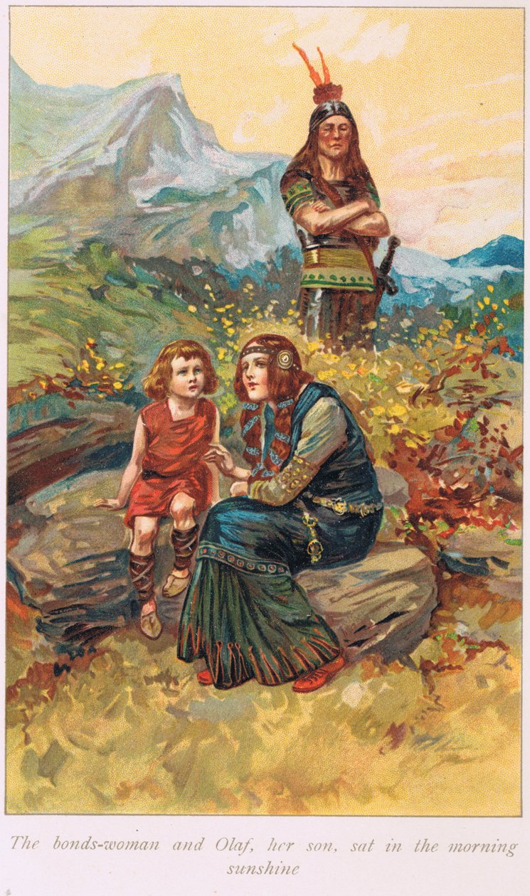 Bondswoman ve oğlu Olaf, sabah güneşinde oturdular, Alice S. Hoffman