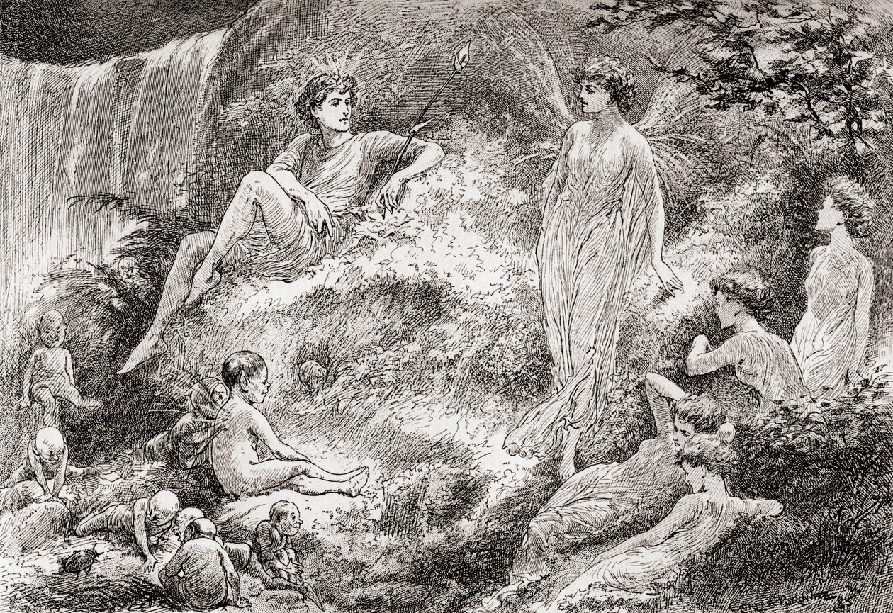 Titania: Kalbinizi rahat bırakın: Peri diyarı benim çocuğumu satın almaz, William Shakespeares