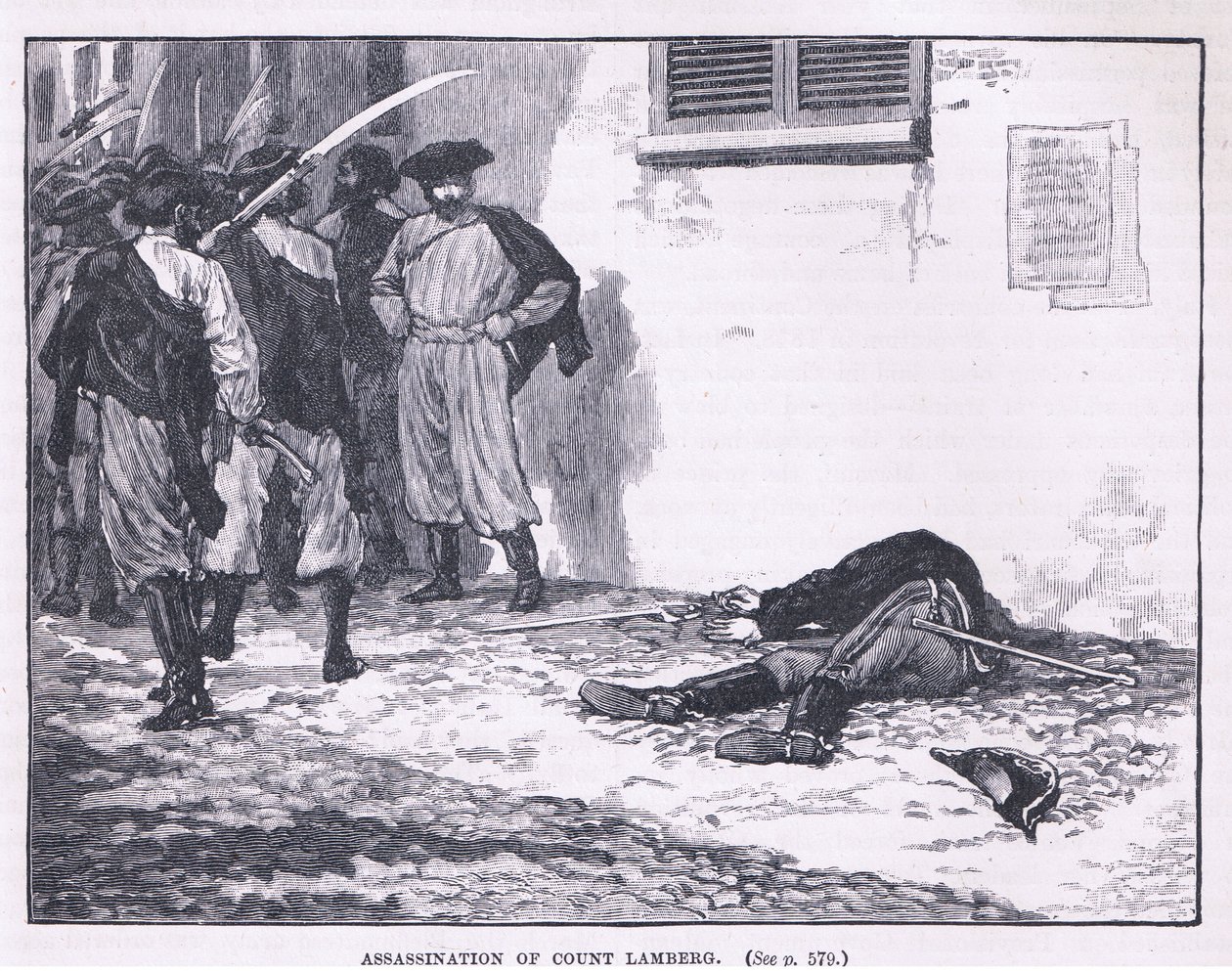 Kont Lamberg MS 1849 Suikastı by Gordon Frederick Browne