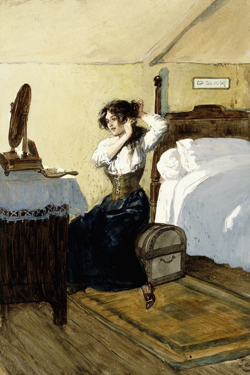 saçlarını salacaktı by Gordon Frederick Browne