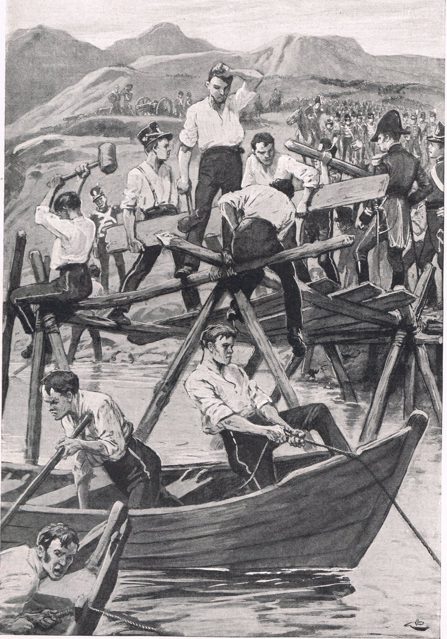 Guadiana Üzerindeki Köprünün İnşası, 3 Nisan 1811, 