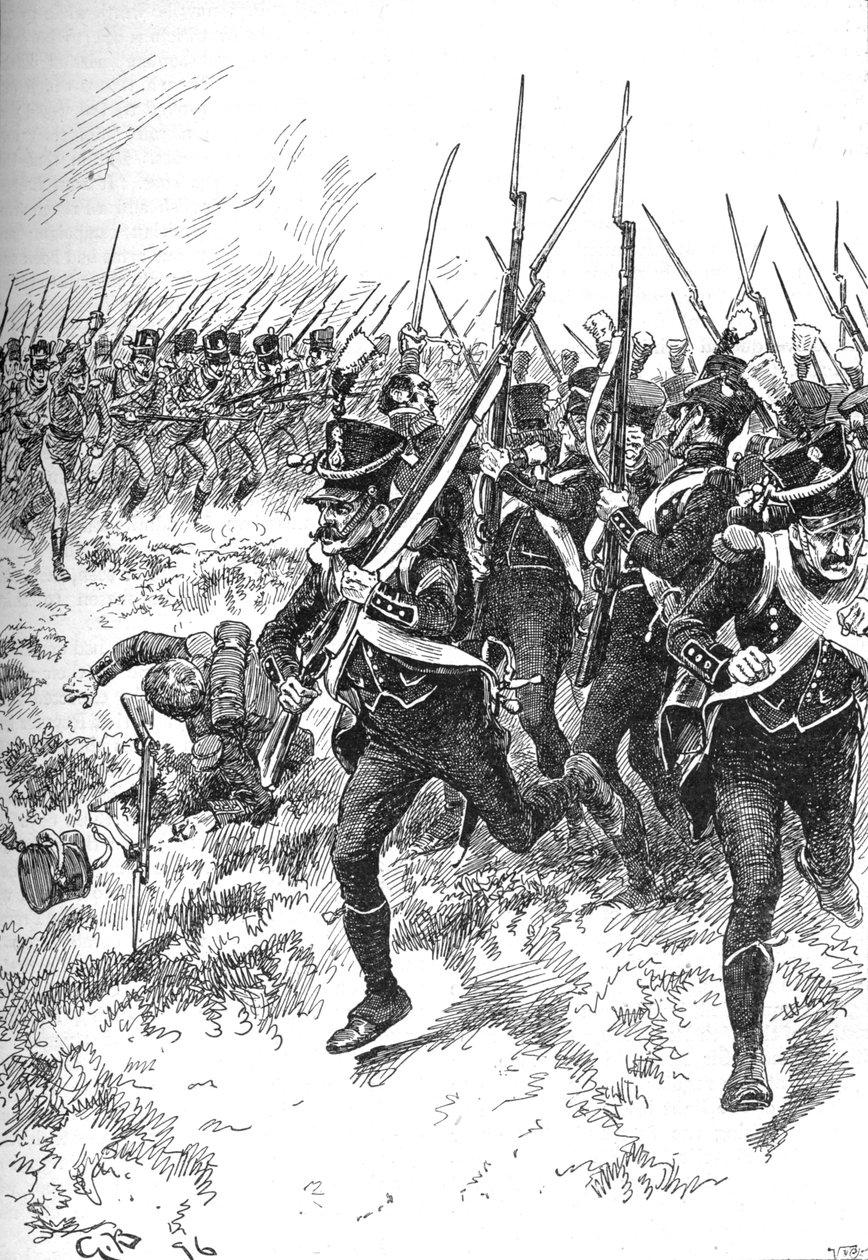1902 Maida Yönünde Kırıldılar ve Kaçtılar by Gordon Frederick Browne
