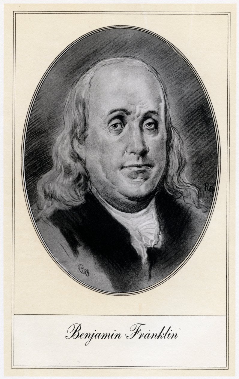 Benjamin Franklin, Amerika Birleşik Devletleri