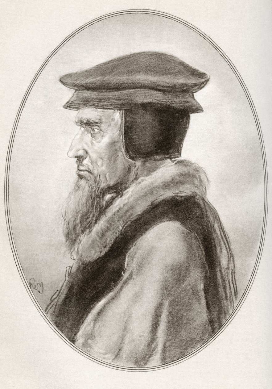 Dini Liderlerin Yaşayan Biyografilerinden Jehan Cauvin doğumlu John Calvin by Gordon Ross