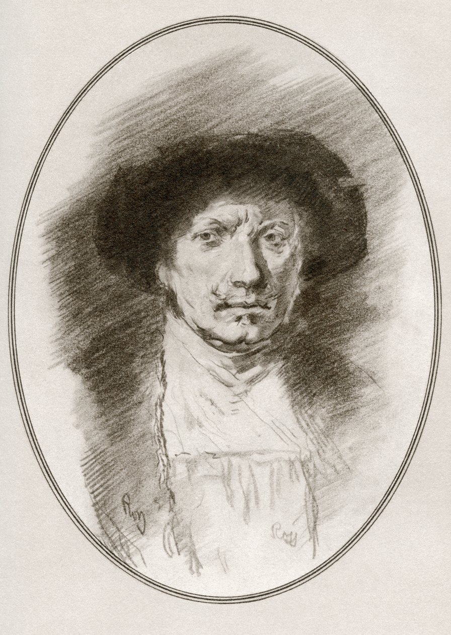 Büyük Ressamların Yaşayan Biyografilerinden Rembrandt Harmenszoon van Rijn by Gordon Ross