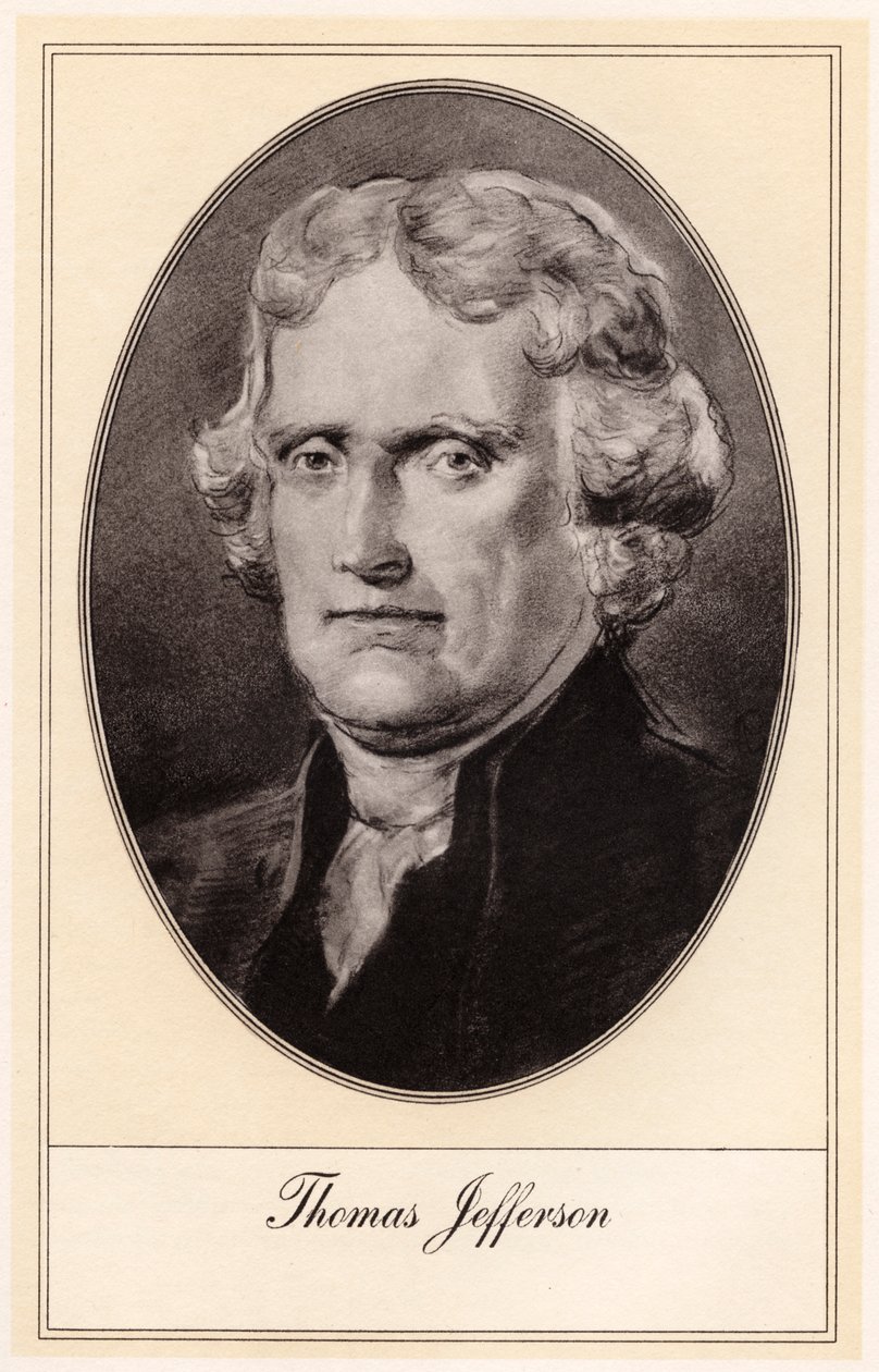 Thomas Jefferson, Amerika Birleşik Devletleri