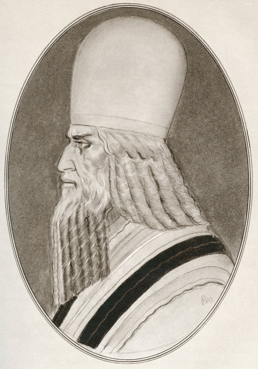 Dini Liderlerin Yaşayan Biyografilerinden Zerdüşt, diğer adıyla Zerdüşt, Zerdüşt Spitama veya Ashu Zerdüşt, by Gordon Ross
