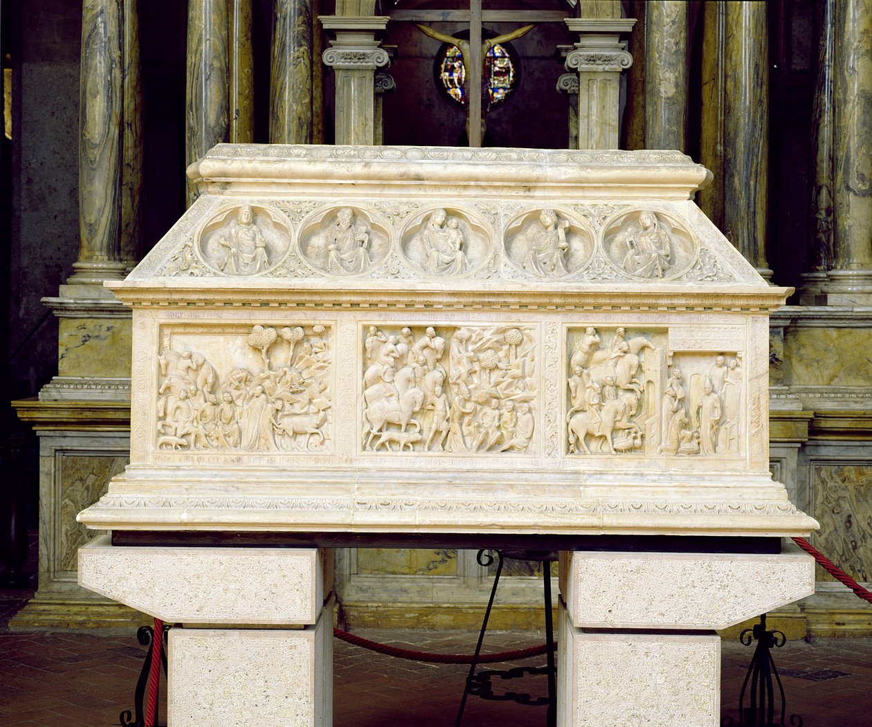 Arca di San Cerbone (mermer) (ayrıca bkz. 264452) by Goro di Gregorio