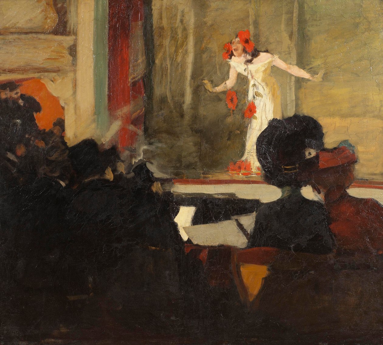 Müzik Salonu Sahnesi, c.1900 by Gosta von Hennigs