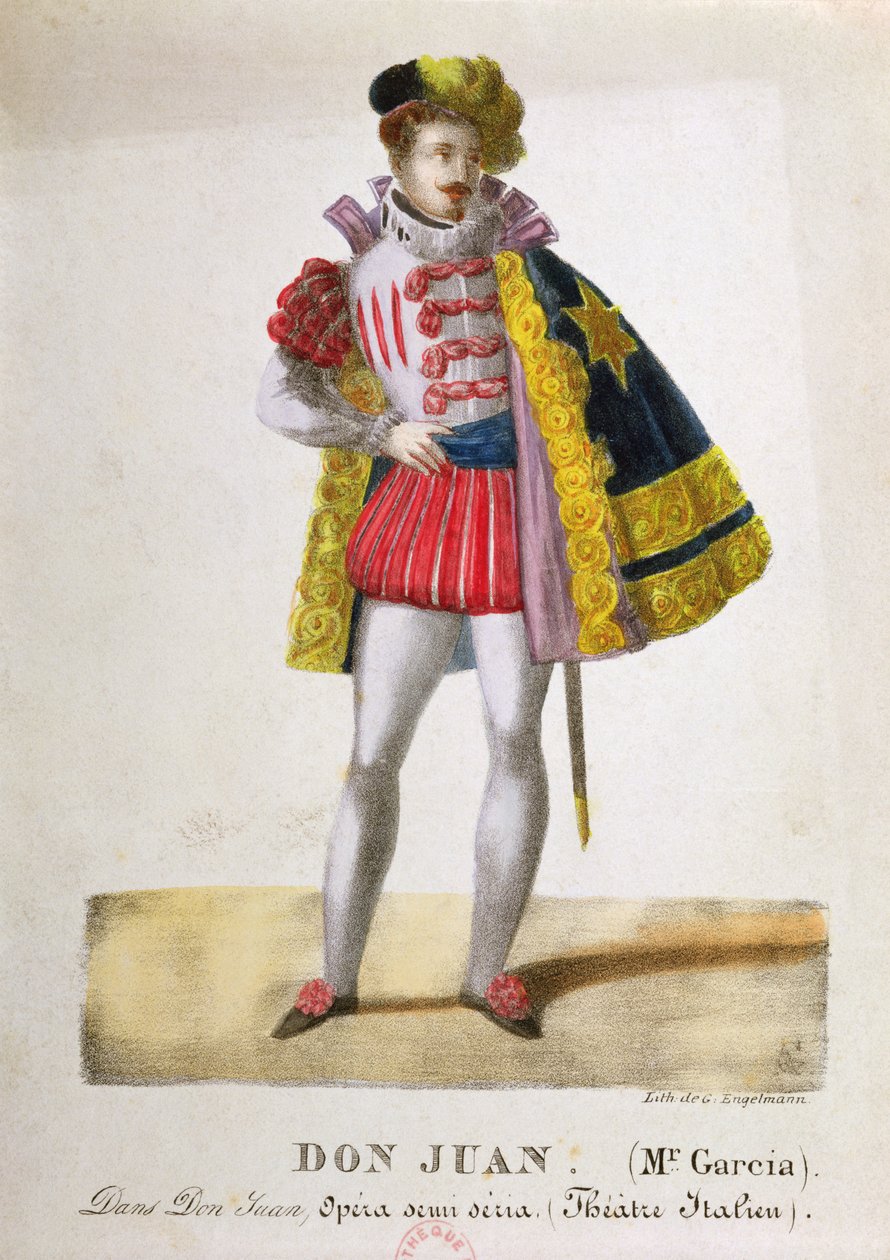 Wolfgang Amadeus Mozart (1756-91), c. 1830 by Gottfried or Godefroy Engelmann