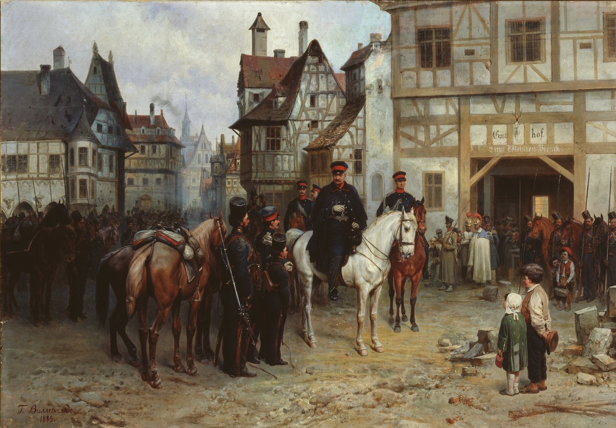 General Blücher, Kazaklarla birlikte Bautzen
