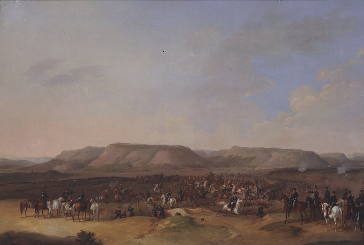 Şumnu Kalesinin Alınması by Gottfried Willewalde