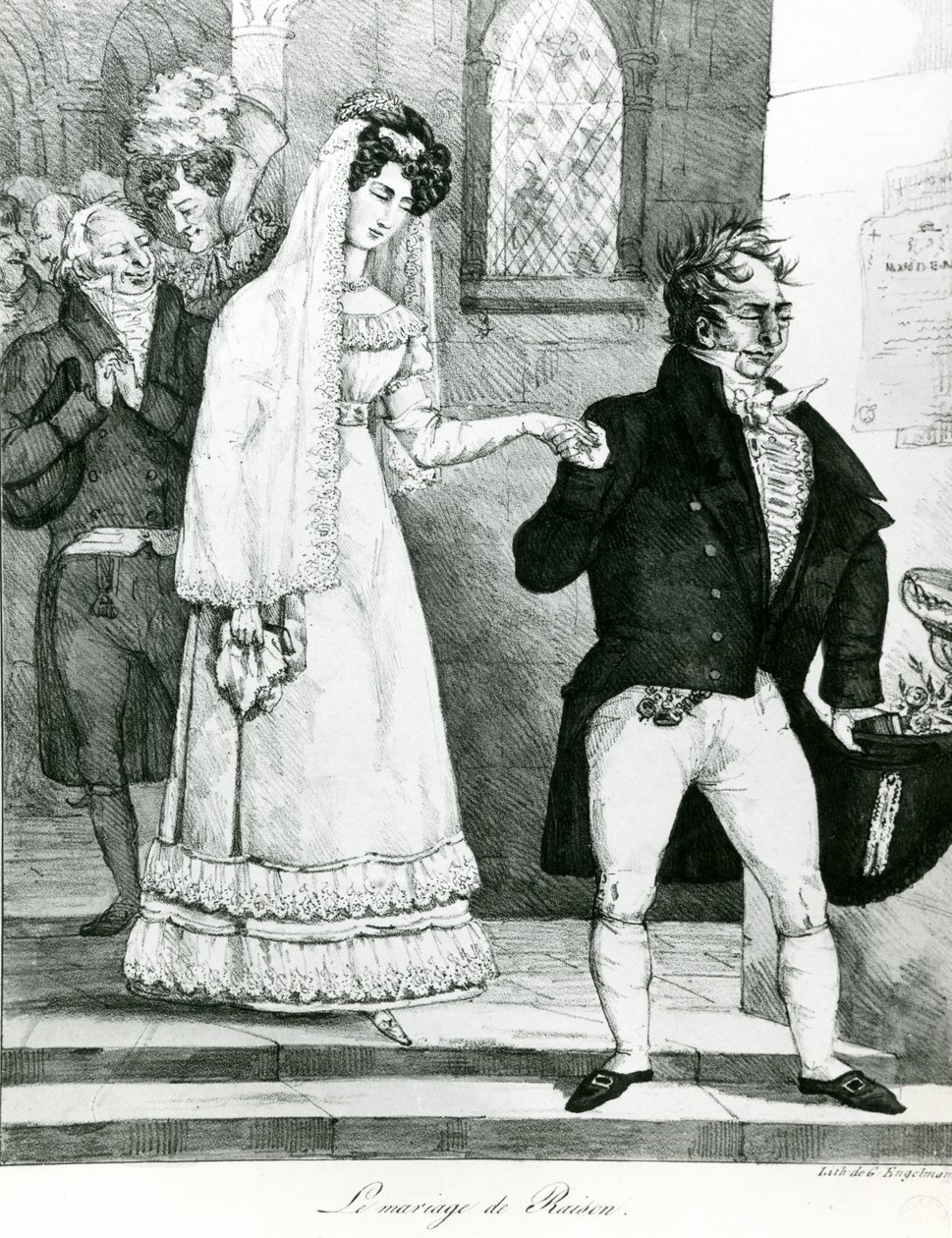 Kolaylığın Evliliği, 1822 by Gottfried or Godefroy Engelmann