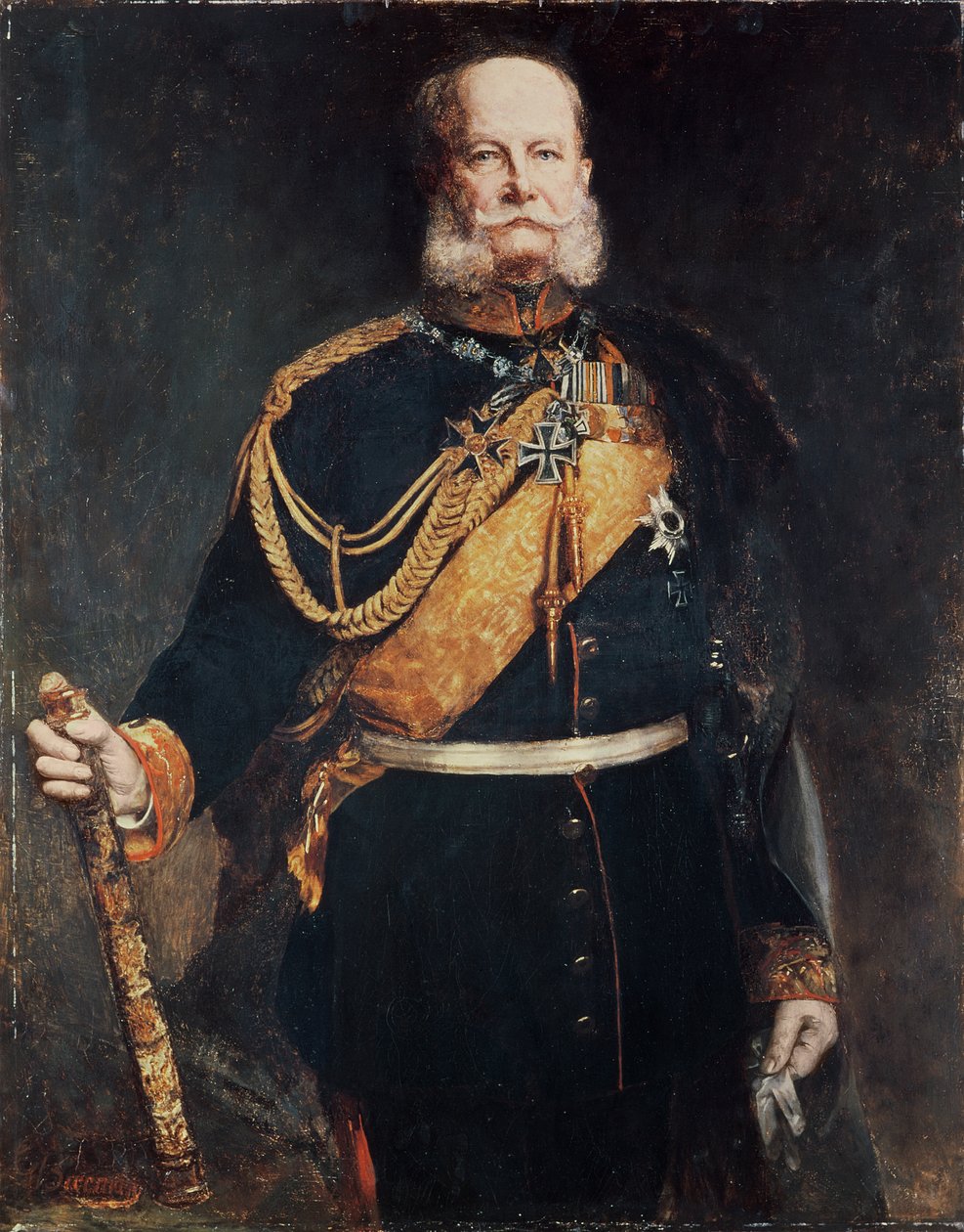 Kayzer Wilhelm I by Gottlieb Biermann
