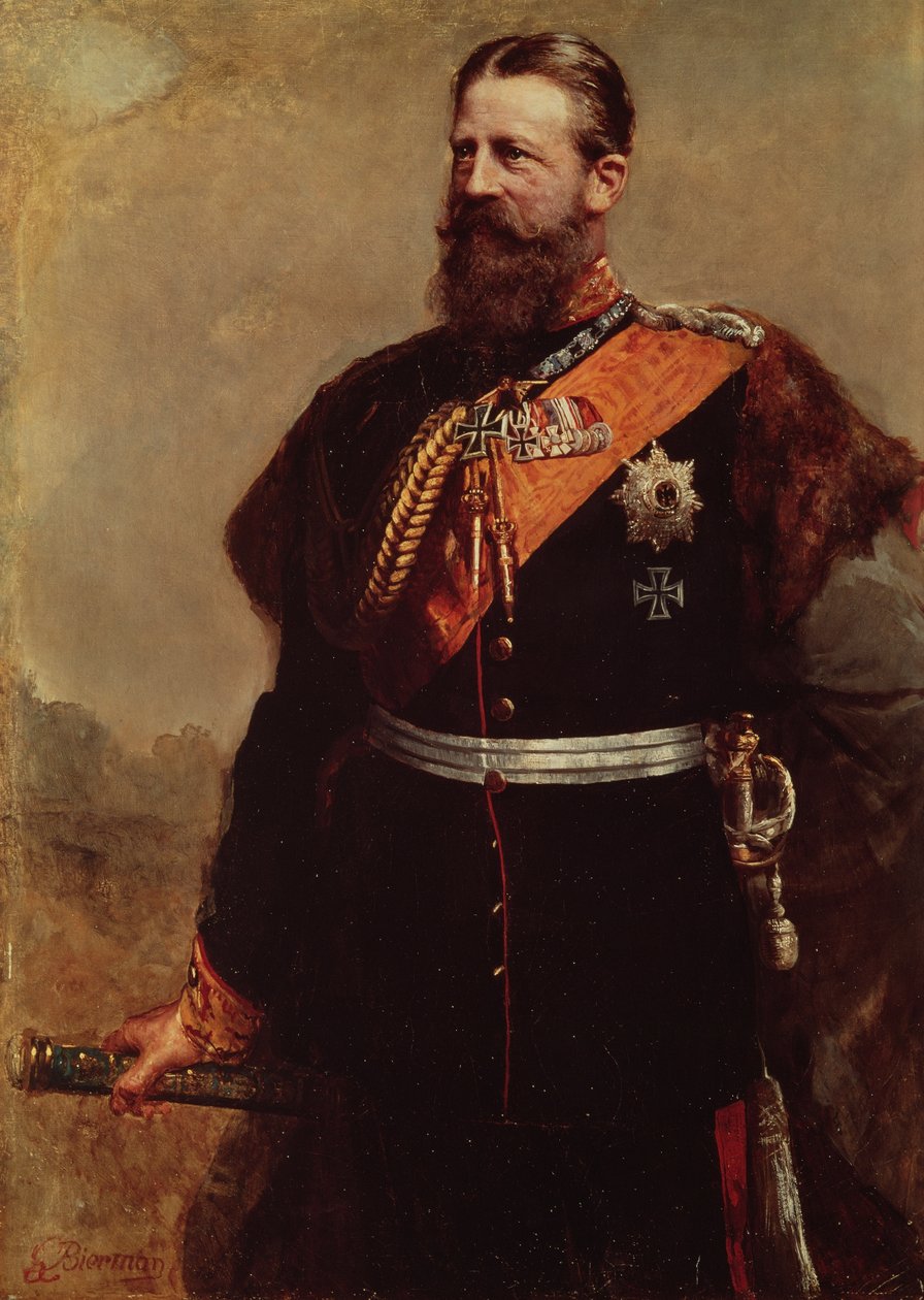 Friedrich III, 19. yüzyıl by Gottlieb Biermann
