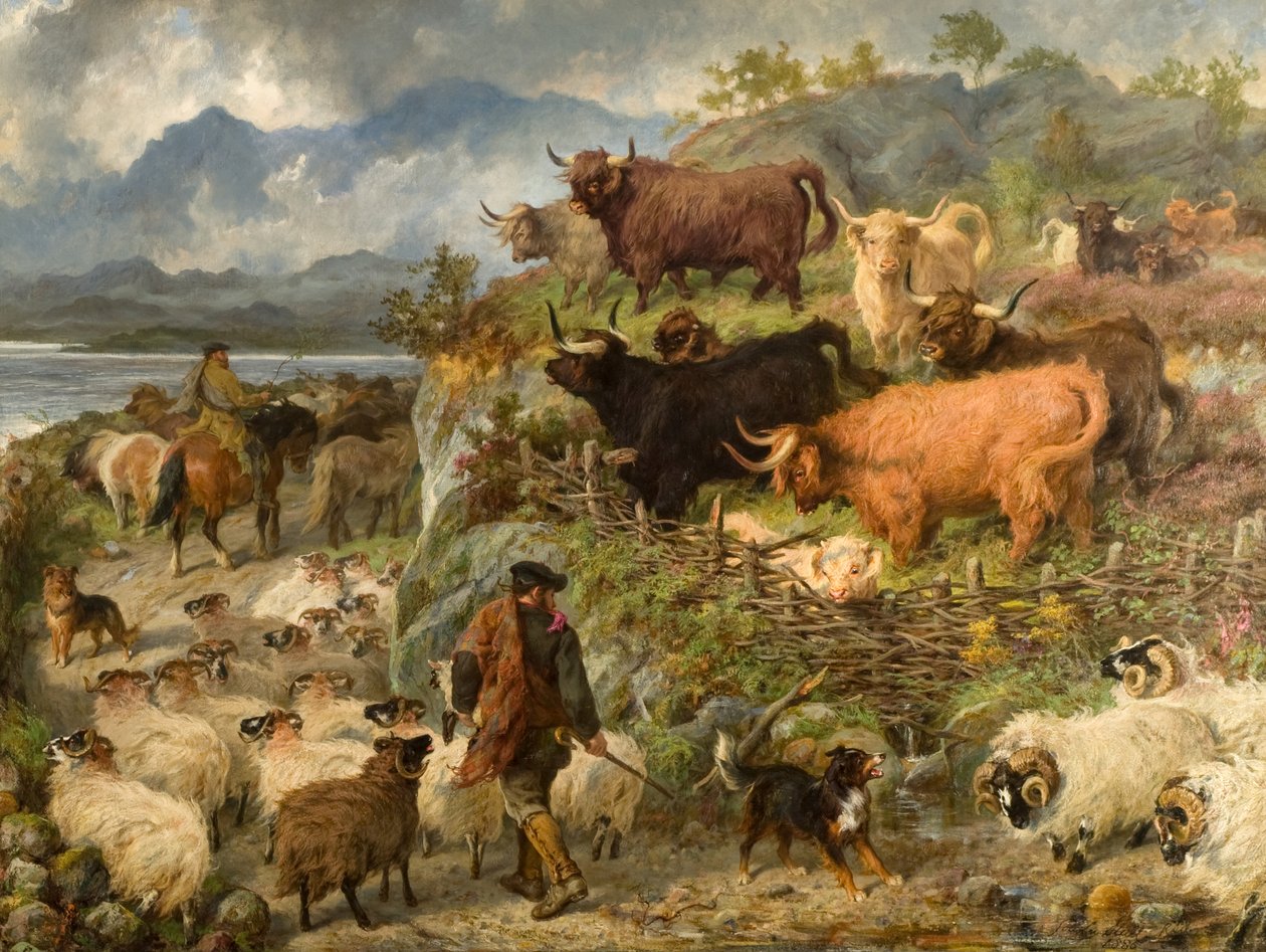 Yayla Ayrılığı by Gourlay Steell