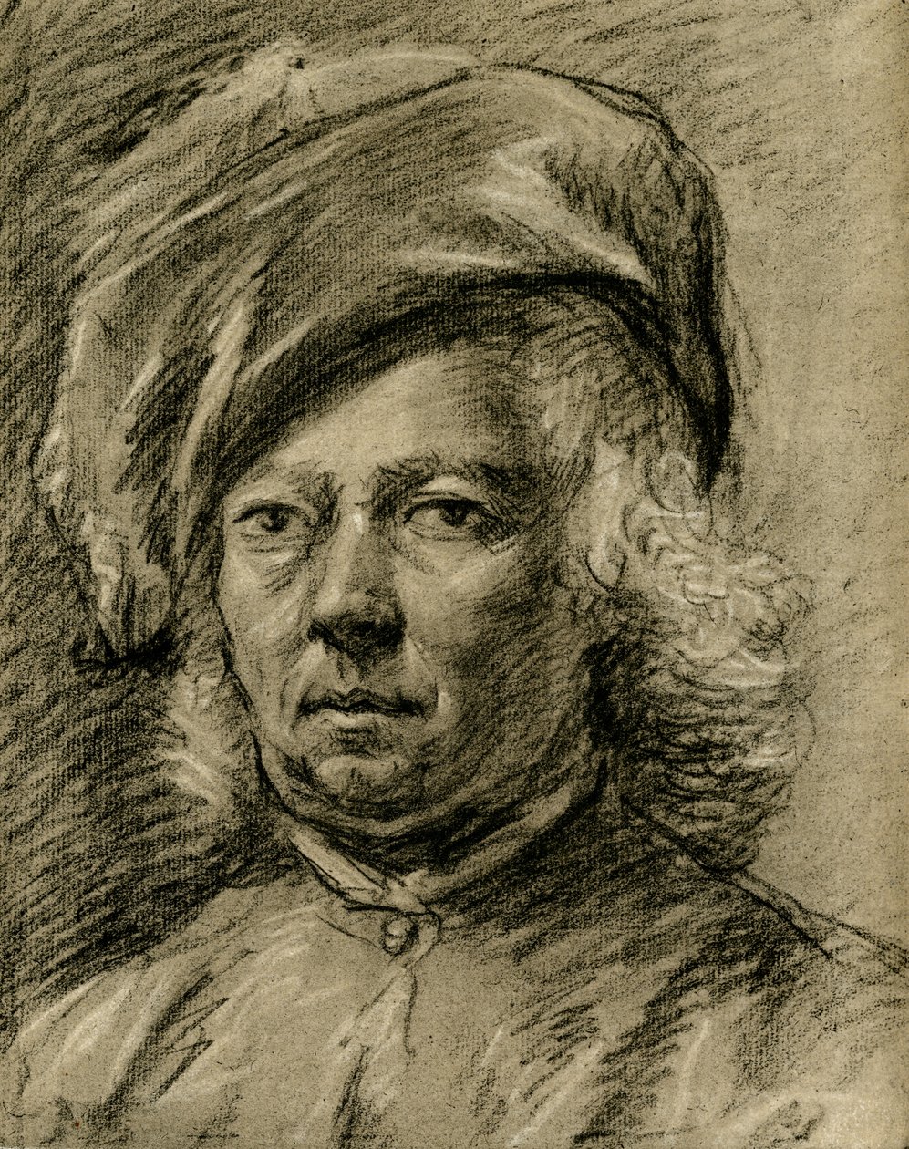 Erkek kafa çalışması by Govaert Flinck